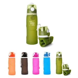 35 oz Collapsible Sports Water Bottle