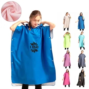 Microfiber Hooded Surf Changing Poncho Towel