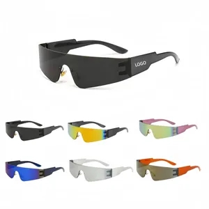 Trendy European and American Style Frameless Sunglasses