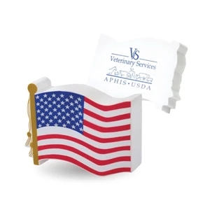 American flag shaped stress reliever