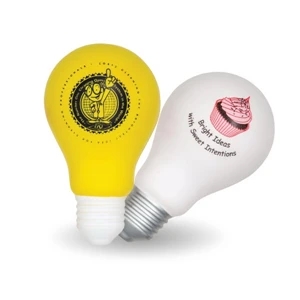 Light bulb stress reliever