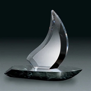 Crystal Sailboat
