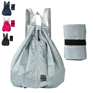 Nylon Portable Backpack