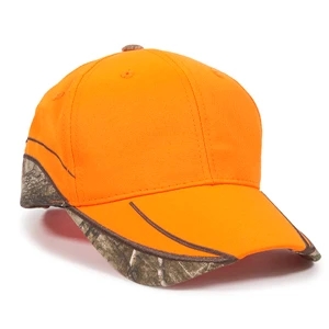 Camo Inserts on Visor/Crown Cap