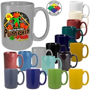 15oz Gloss Colored El Grande Mug