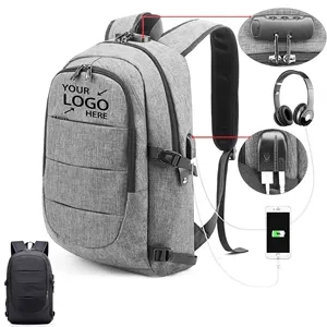 16Inch Travel Laptop Backpack Water Resistant Anti-Theft Bag