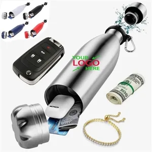 25oz Diversion Safe Insulated Water Bottle With Storage