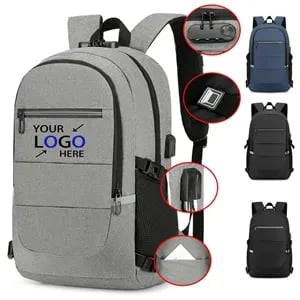 16Inch Travel Laptop Backpack Water Resistant Anti-Theft Bag