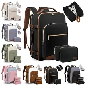 Carry on Travel Backpack for Women Men