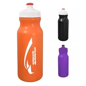 18 Oz Strong Sports Water Bottle BPA-Free With Pull Top Cap