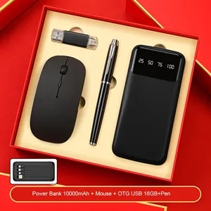 4 in 1 Gift Set Of Tech Accessoreis For Business Office 