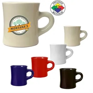 10oz Vitrified Diner Mug, spot color