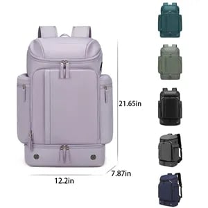 Multifunction Travel Laptop Backpack With Shoe Compartment