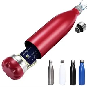 Valuables Compartment Container Cola Shape Water Bottle