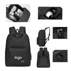 Custom Logo Large Capacity Oxford Backpack 25L