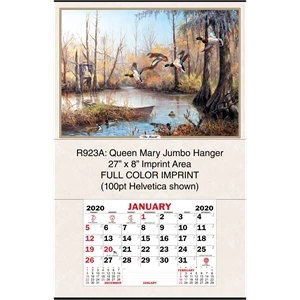 Queen Mary Jumbo Hanger Calendar