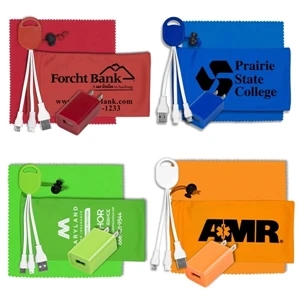 Mobile Tech Auto and Home Accessory Kit in Translucent Carab