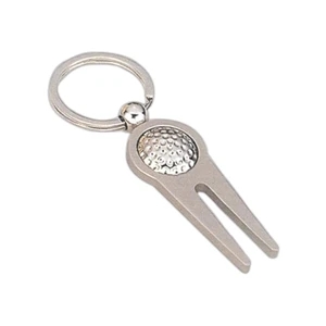 Golfer's Divot Tool Key Ring