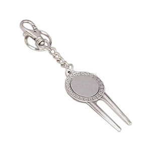 Deluxe Golfer's Divot Key Chain