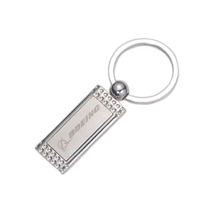 Rectangular Golfer's Key Chain