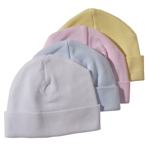 Rib Knit Pastel Beanie Cap