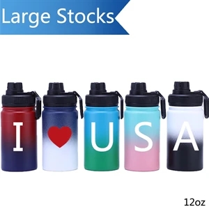 Ombre 304 12oz.Vacuum Insulated Stainless-Steel Water Bottle