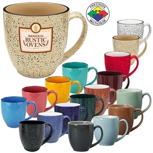 16oz Designer Speckled Bistro Mug, spot color