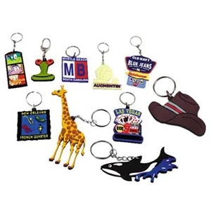 Laser-cut key chain