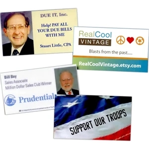 Business card magnet