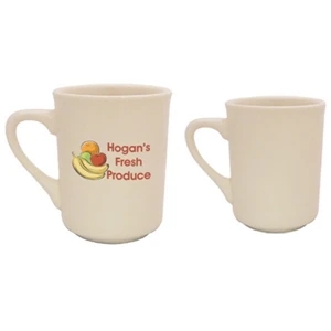 8.5oz Vitrified Tall Restaurant Mug, spot color